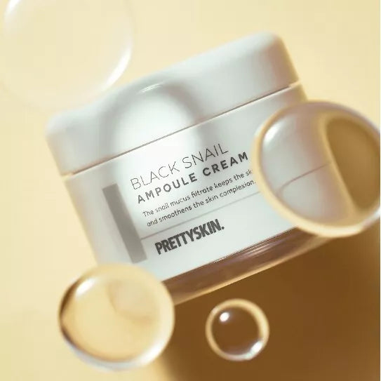 Pretty skin Black Snail Ampoule Cream 50ml - DODOSKIN