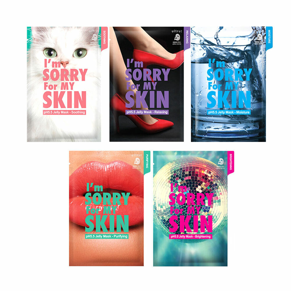 I'm Sorry For My Skin pH 5.5 Jelly Mask 3ea - KLO