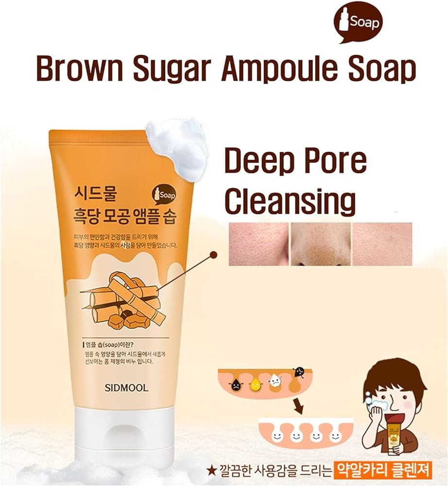 Sidmool Black Sugar Ampoule Soap 100ml - KLO