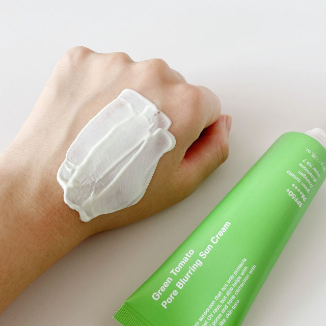 SUNGBOON EDITOR Green Tomato Pore Blurring Sun Cream 50g SPF50+ PA++++ - KLO
