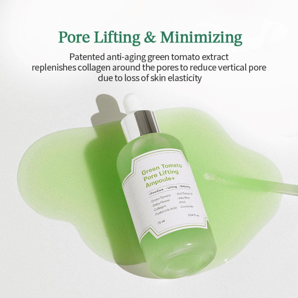 SUNGBOON EDITOR Green Tomato Pore Lifting Ampoule+ 75ml - KLO