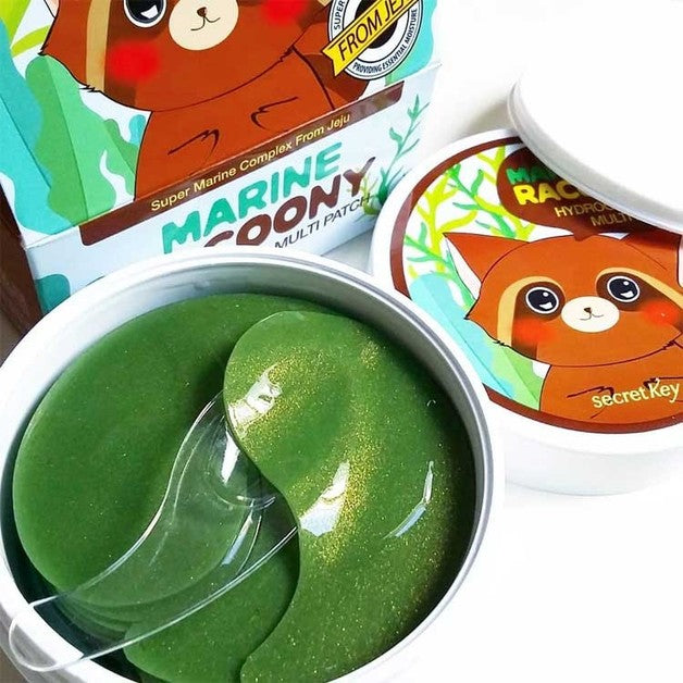 Secret Key Marine Racoony Hydrogel Eye & Multi Patch - KLO