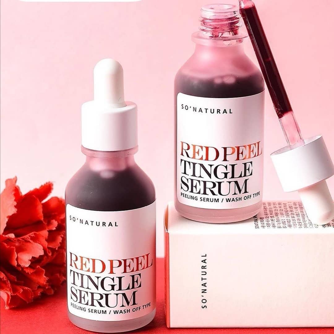 so natural Red Peel Tingle Serum 35ml - KLO