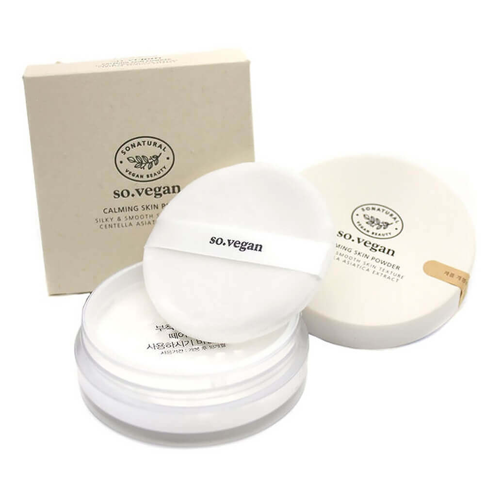 so natural SO Vegan Calming Skin Powder 8g - KLO