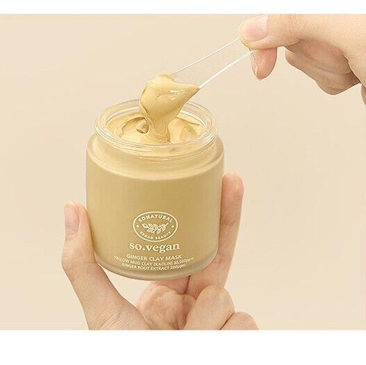 so natural SO Vegan Ginger Clay Mask 110ml - DODOSKIN