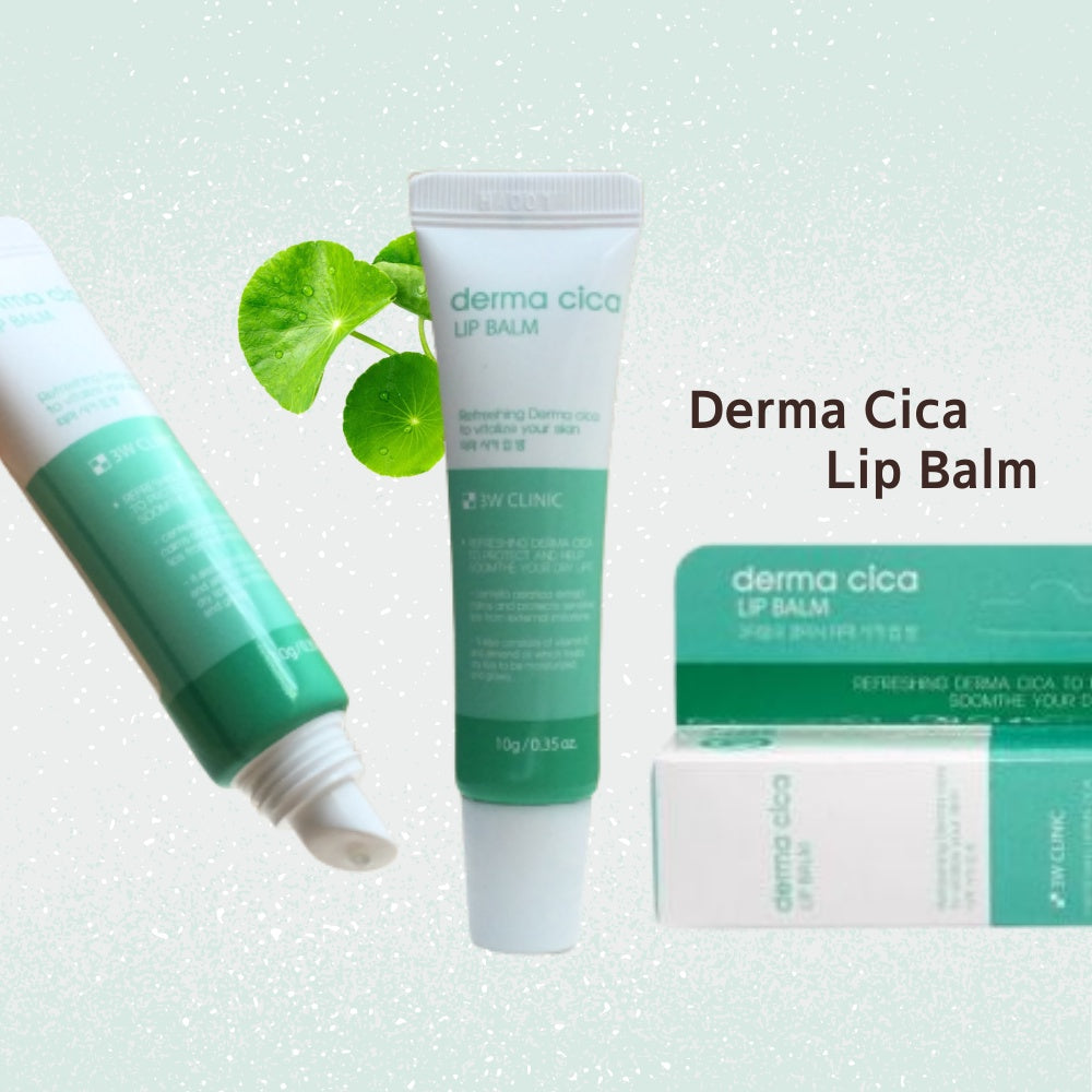 (Matt) 3W CLINIC Derma Cica Lip Balm 10g - DODOSKIN