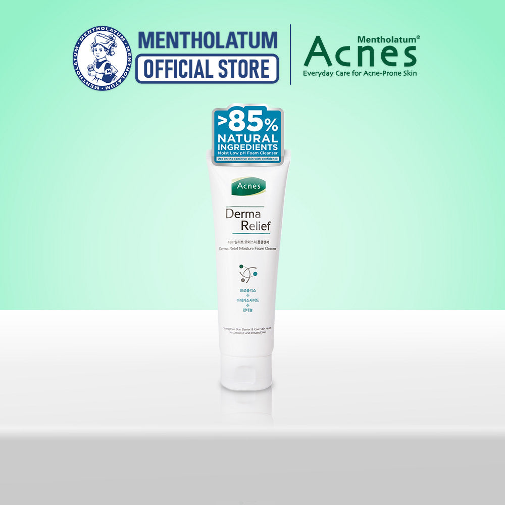 ACNES Derma Relief Moisture Foam Cleanser 200ml - KLO