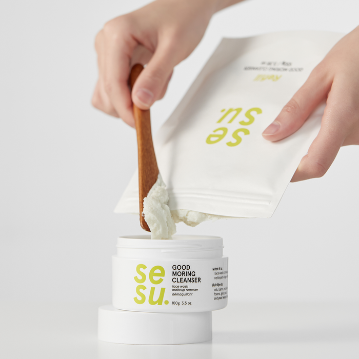 simply works SESU Good Moring Cleanser 100g refill