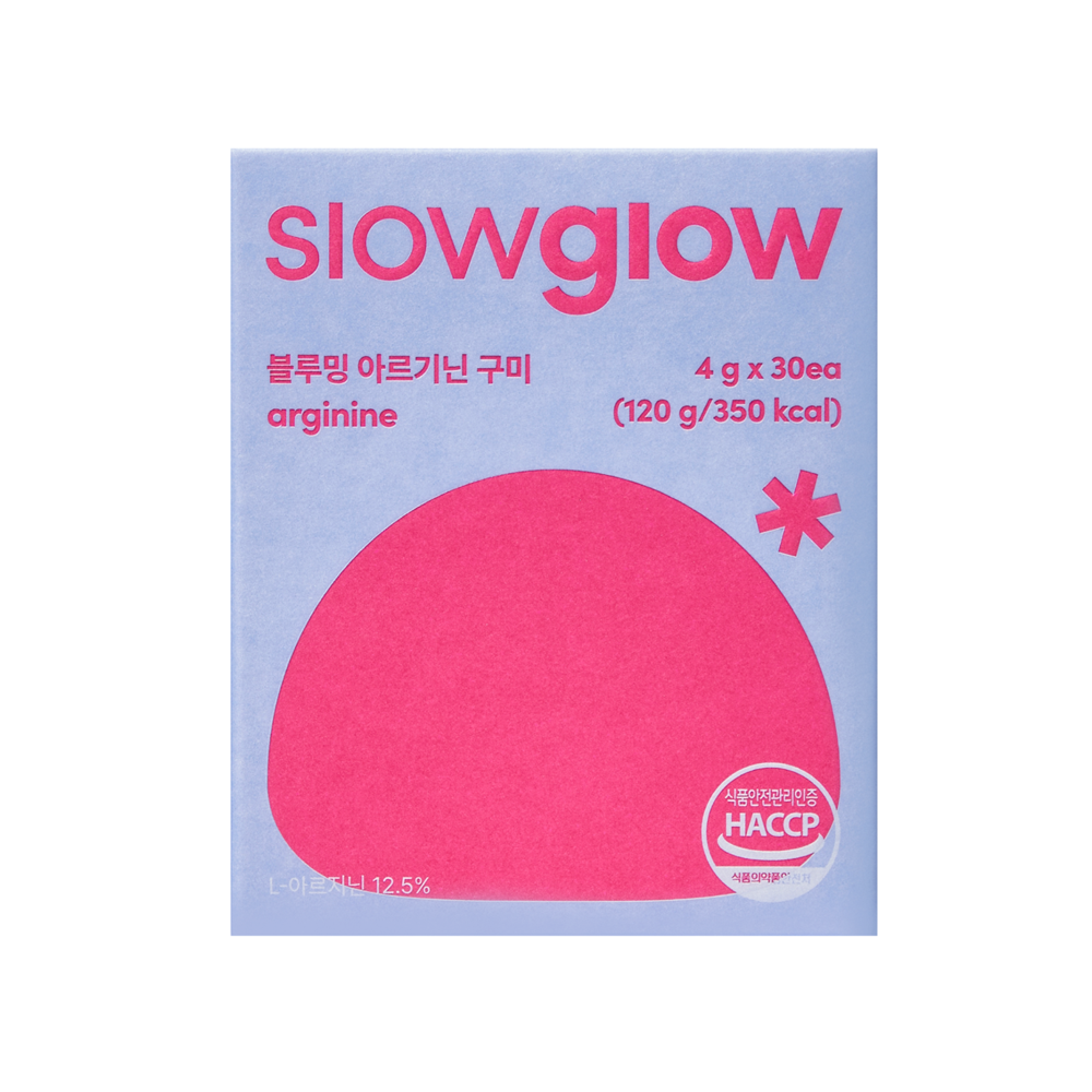 slowglow Blooming Arginine Gummy 4g x 30ea