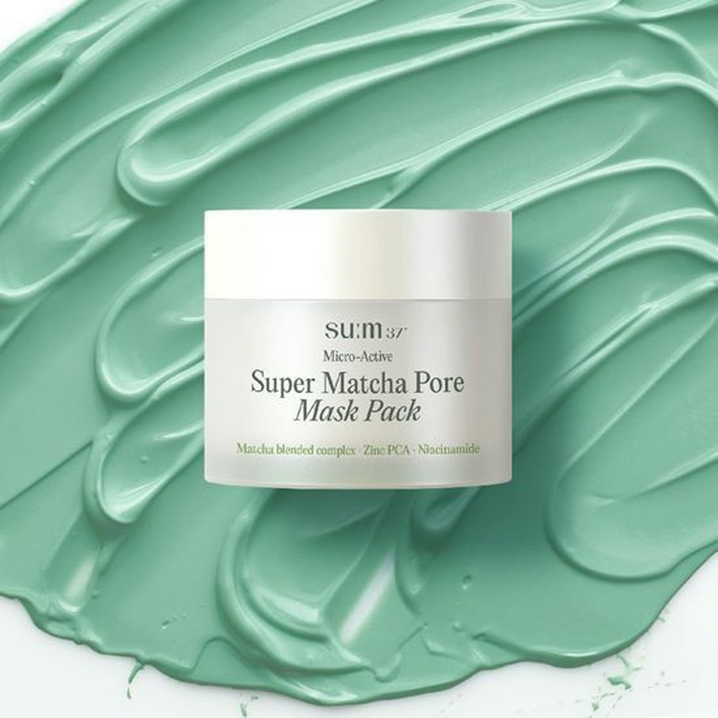 su:m37 Micro-Active Super Matcha Pore Mask Pack 100ml