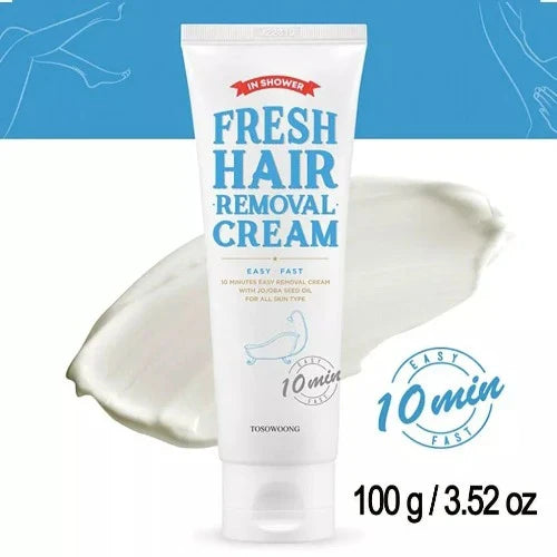 TOSOWOONG Fresh Hair Removal Cream 100g - KLO