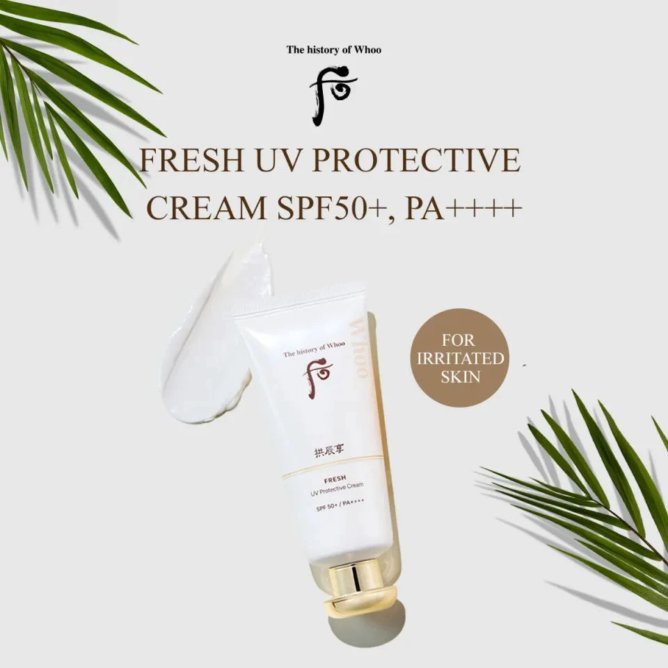 The Histoy of Whoo Gongjinhyang Fresh Sun Cream 60ml SPF 50+/PA++++ - KLO