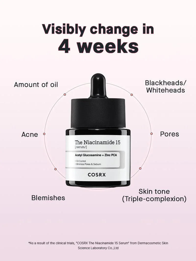 COSRX The Niacinamide 15 Serum 20ml - DODOSKIN