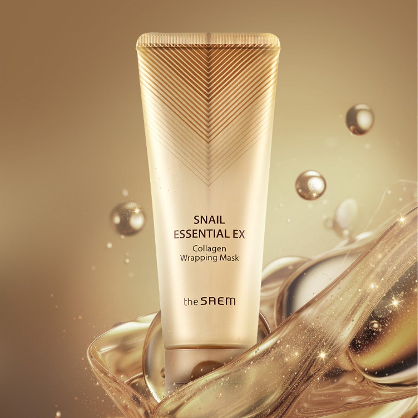 the SAEM Snail Essential EX Collagen Wrapping Mask 80ml
