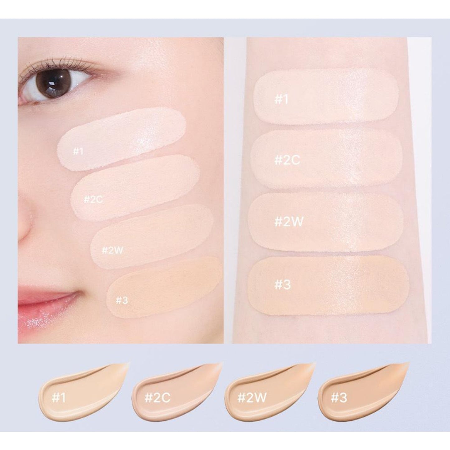 too cool for school Air Fit Cushion (Main + Refill) 4 Colors