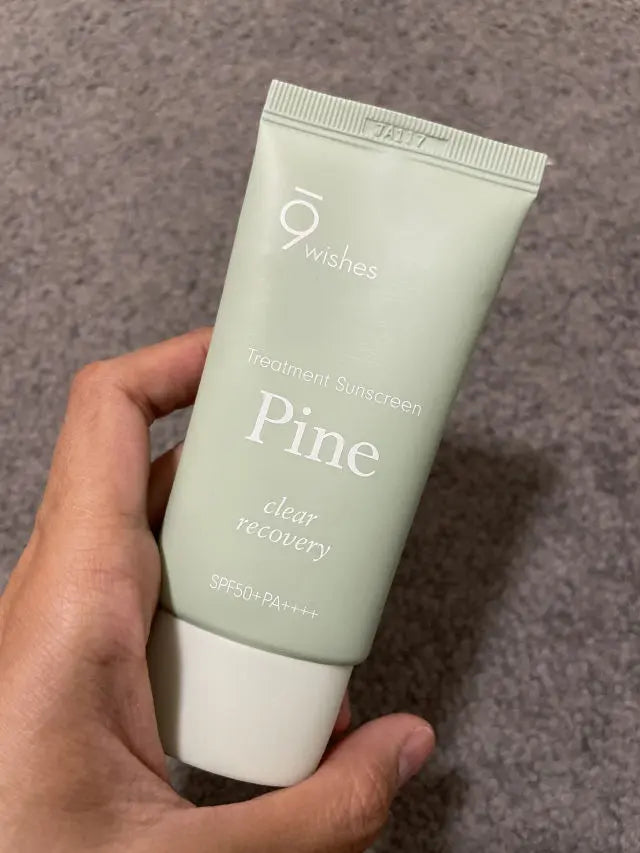 (Matthew) 9wishes Pine Treatment Sunscreen SPF50 + PA ++++ 50ml - KLO