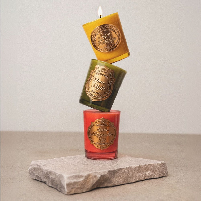 OPTATUM Candle & Mobile Set (3 Scents)