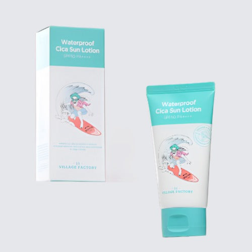 VILLAGE 11 FACTORY Cica Sun Lotion 80ml SPF50 PA++++ - KLO