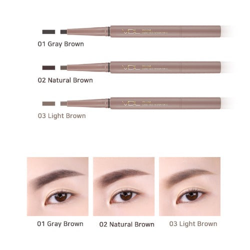 VDL Eye Fine Double Edge Eyebrow Pencil 0.2g - KLO