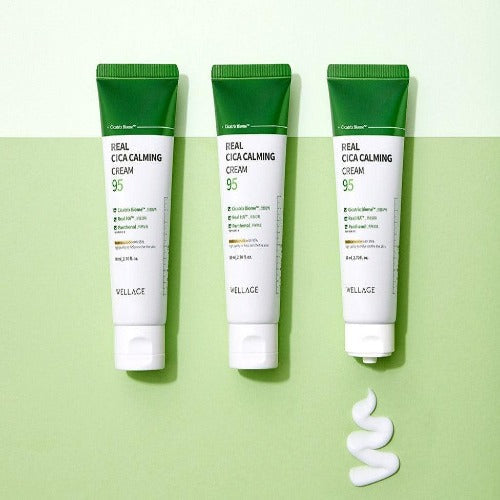 WELLAGE Real Cica Calming 95 Cream 80ml - KLO