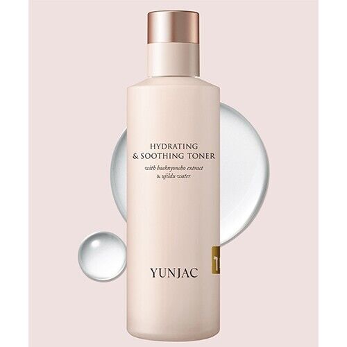 YUNJAC HYDRATING & SOOTHING TONER WITH BAEKNYONCHO EXTRACT & UJILDU WATER 150ml - KLO