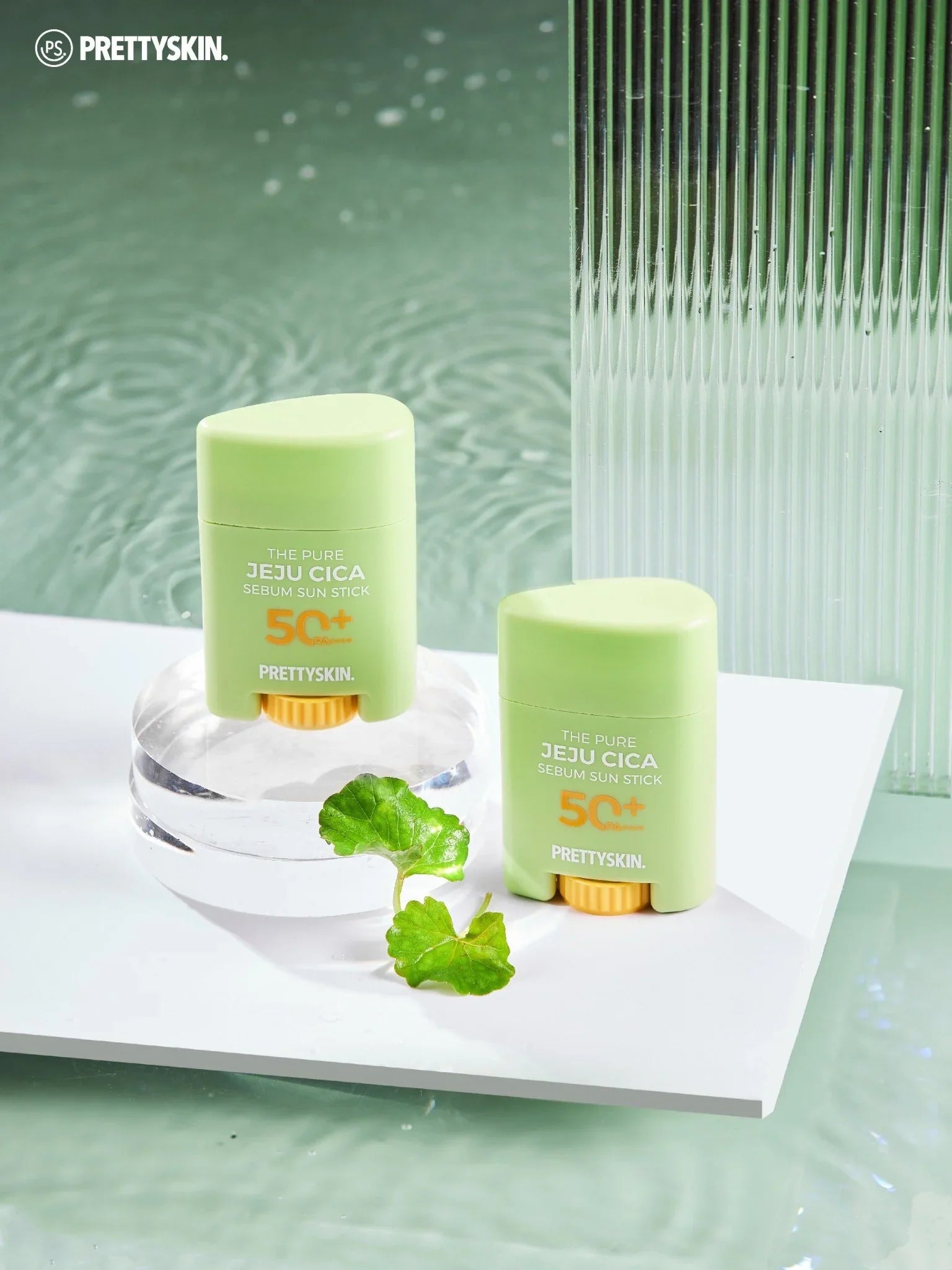 Pretty skin The Pure Jeju Cica Sebum Sun Stick 18g SPF50+ PA++++ - DODOSKIN