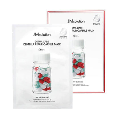 ★time deal★ JM Solution Derma Care Centella Repair Capsule Mask Clear 10ea - KLO