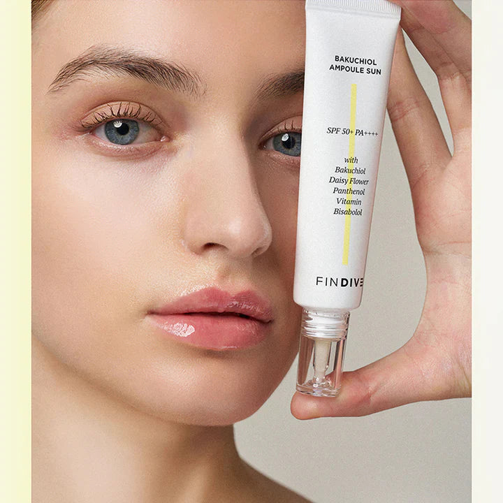FINDIVE Bakuchiol Ampoule Sun SPF50+ PA++++ 30ml x 2