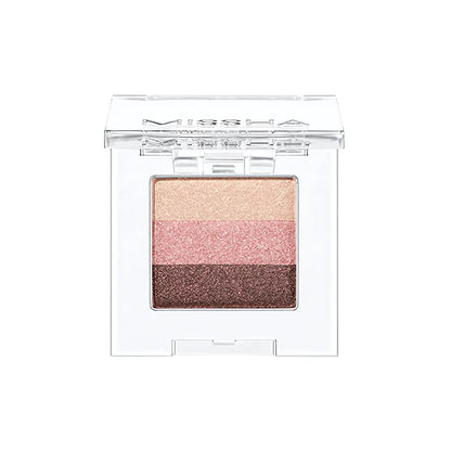 MISSHA Triple Shadow 2g in 01 Brownie Pink Shade.