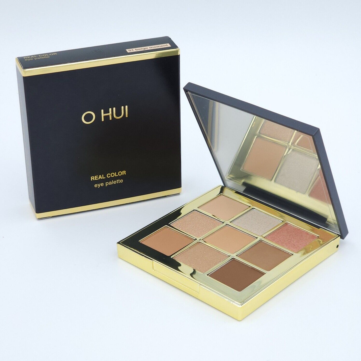 O HUI Real Color Eyeshadow Palette 5.4g (0.6g*9) - Dodoskin