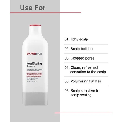 DR.FORHAIR Head Scaling Shampoo 400ml - DODOSKIN