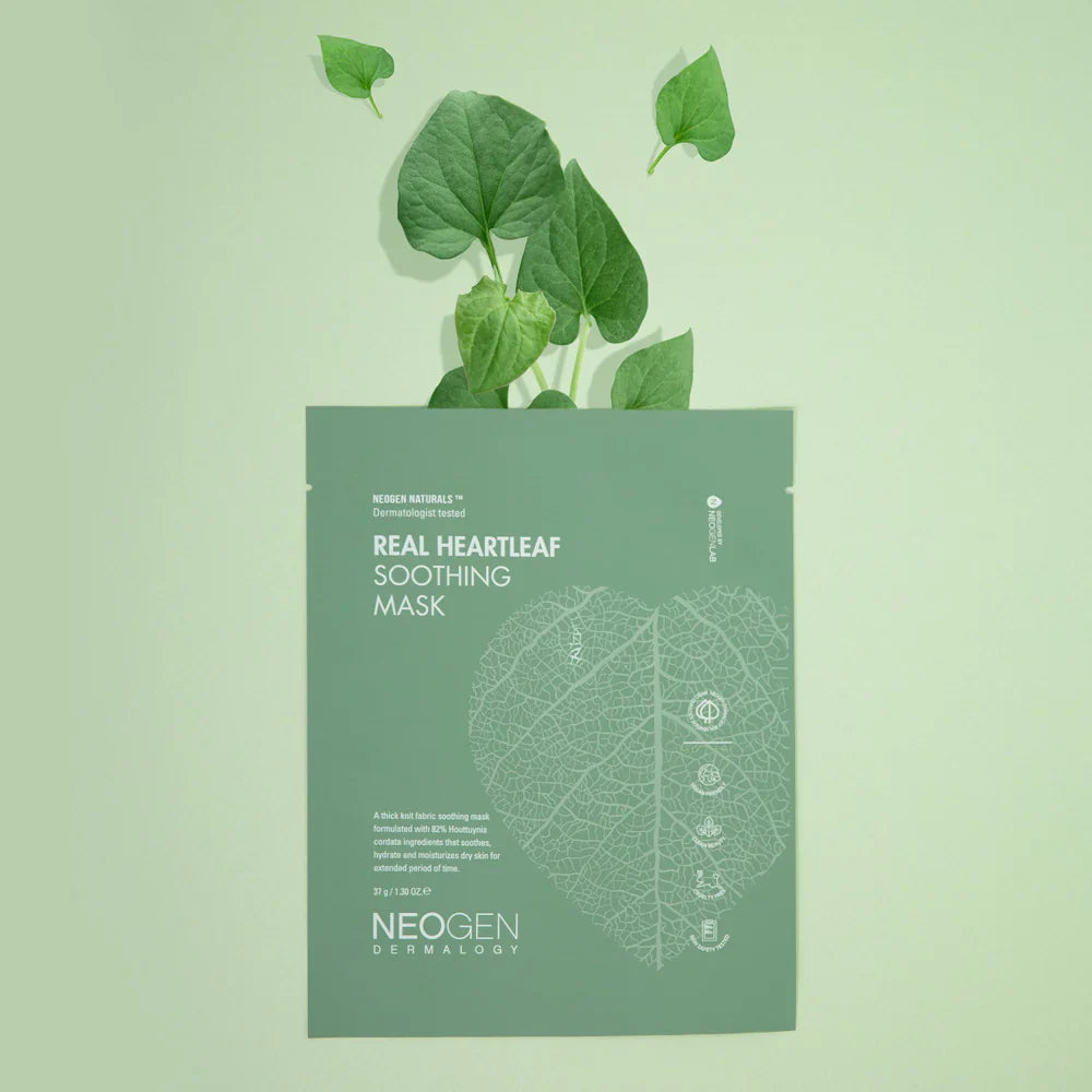 NEOGEN Real Heartleaf Soothing Mask 5ea - DODOSKIN
