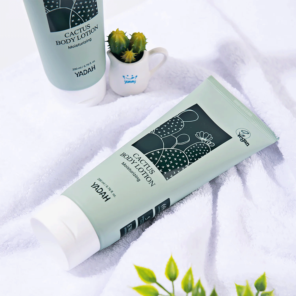 (NEWA) YADAH Cactus Body Lotion 200ml - DODOSKIN