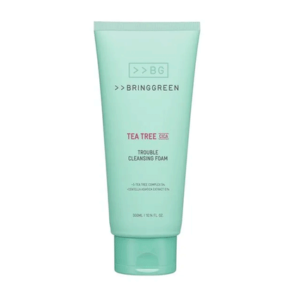 BRING GREEN Tea Tree Cica Trouble Cleansing Foam 300ml - DODOSKIN