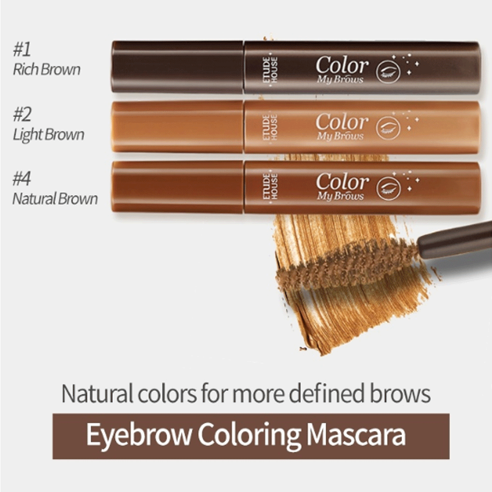 Etude House Color My Brows 9ml - 3 Colors - KLO