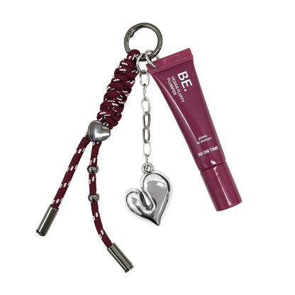 Be On Time Vegan Fluffy Plumper Keyring Set 4 Colors