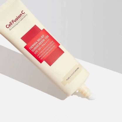 Cell Fusion C Derma Relief Sunscreen 100 SPF50+ PA++++ 50ml - DODOSKIN