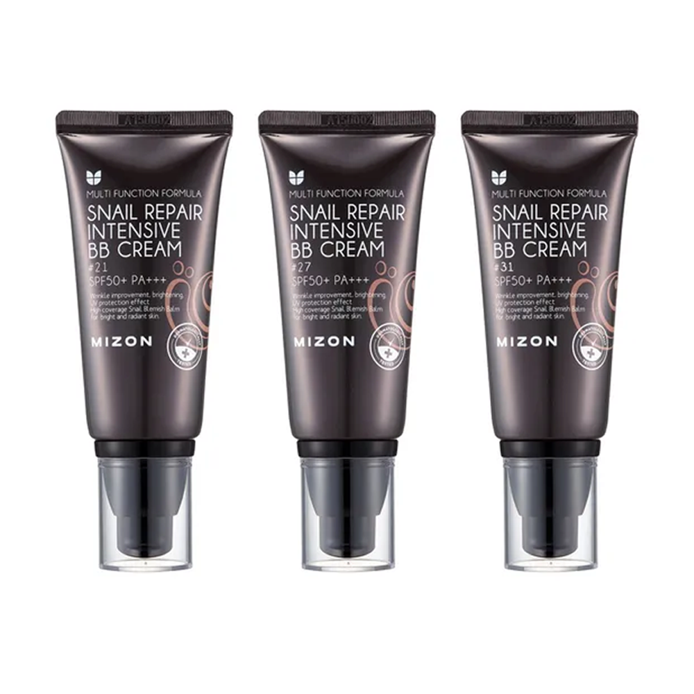 MIZON Snail Repair Intensive BB Cream SPF50+ PA+++ 50ml - 4 Colors - KLO