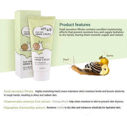 (NEWA) esfolio Pure Skin Pure Snail Hand Cream 100ml - DODOSKIN