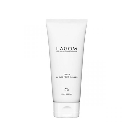 LAGOM Cellup pH Cure Foam Cleanser 120ml - KLO