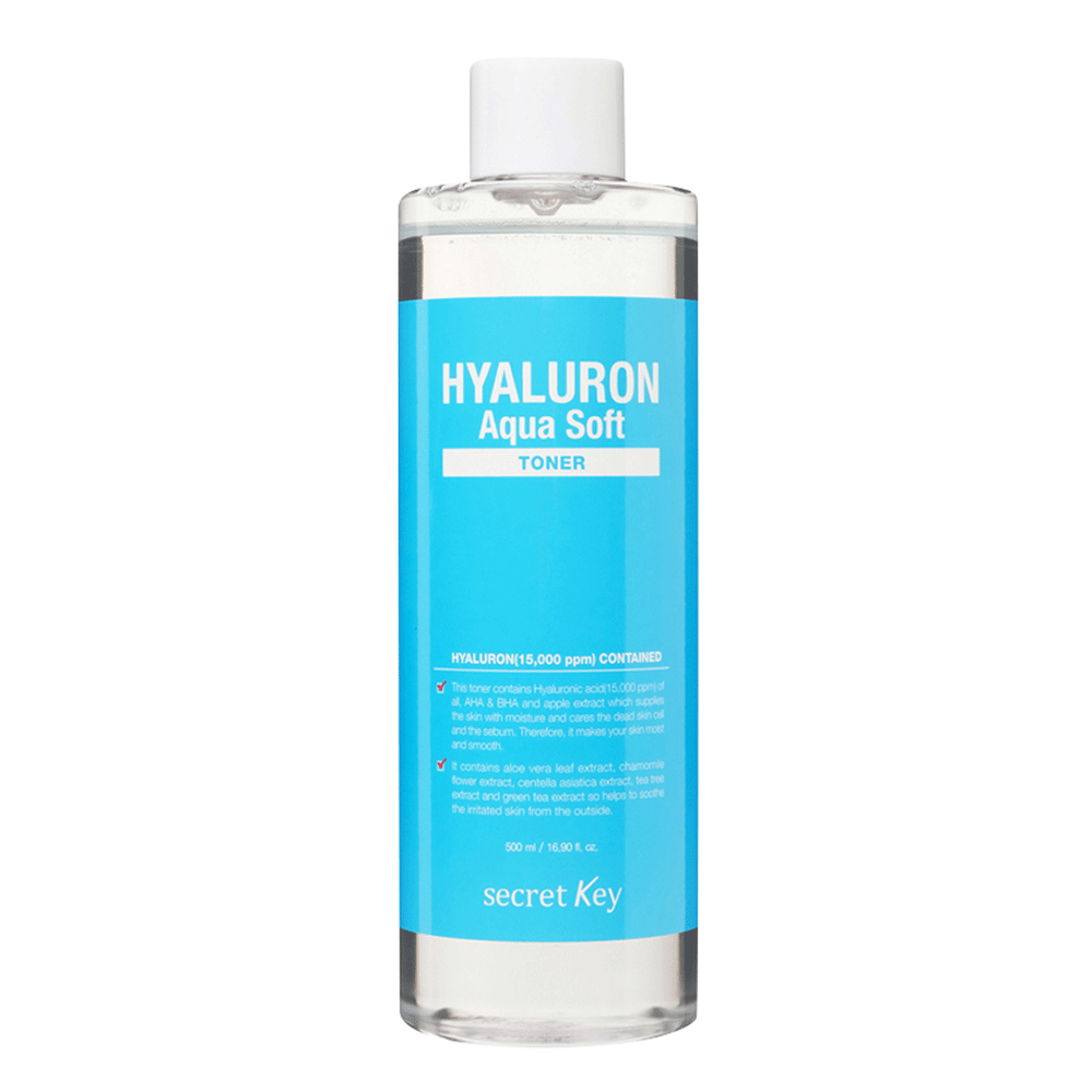 Secret Key Hyaluron Aqua Soft Toner 500ml - KLO