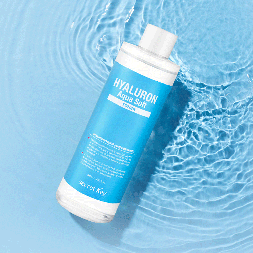 Secret Key Hyaluron Aqua Soft Toner 500ml - KLO