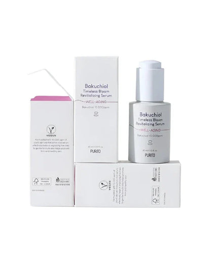 PURITO Bakuchiol Timeless Bloom Revitalizing Serum 30ml - DODOSKIN