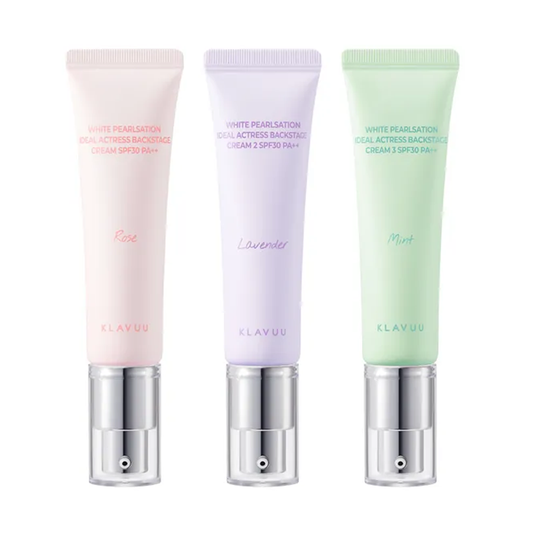 KLAVUU White Pearlsation Ideal Actress Backstage Cream SPF 30 PA++++  30ml - 3 Colors - DODOSKIN