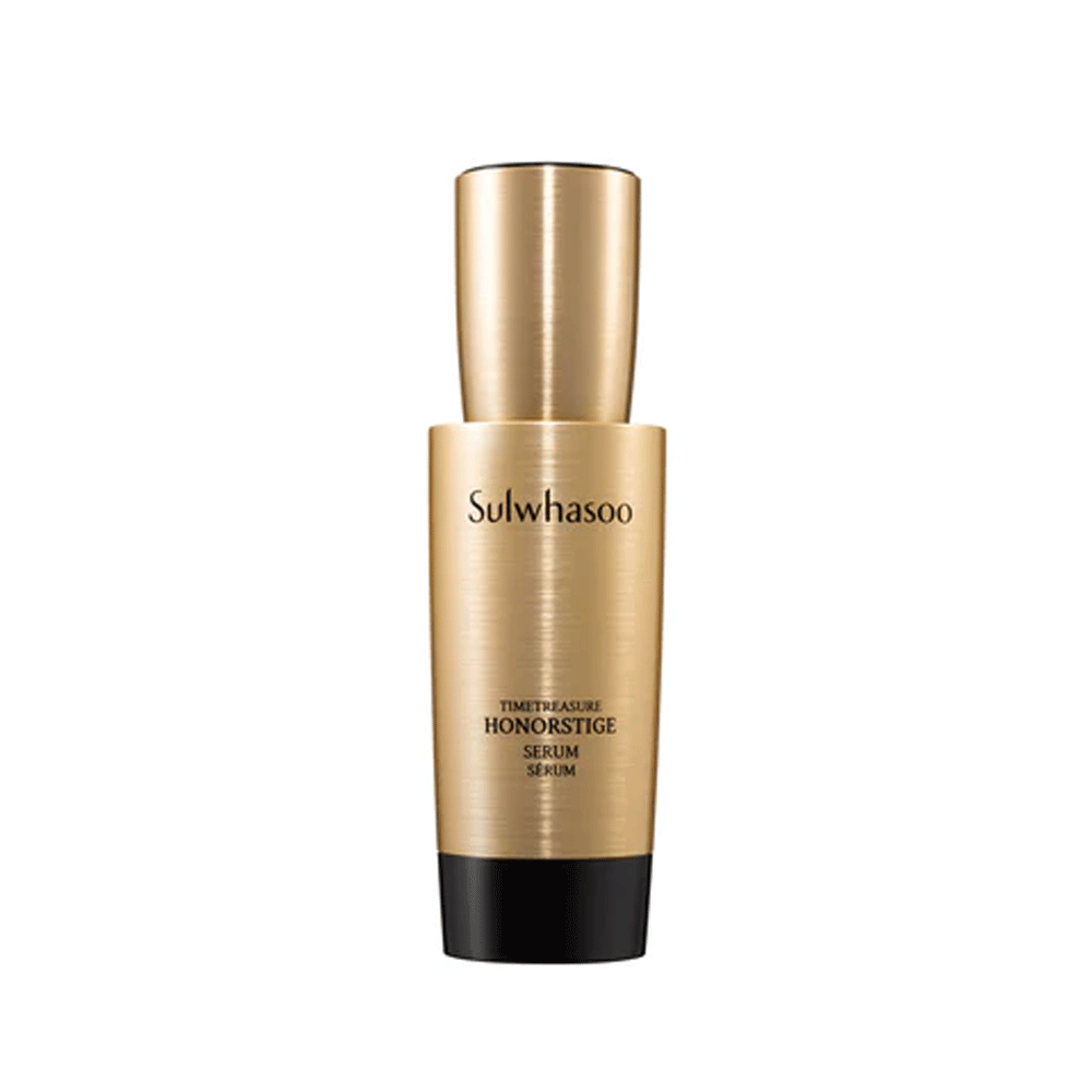 Sulwhasoo Timetreasure Honorstige Serum 40ml - luxurious anti-aging serum in a sleek bottle.