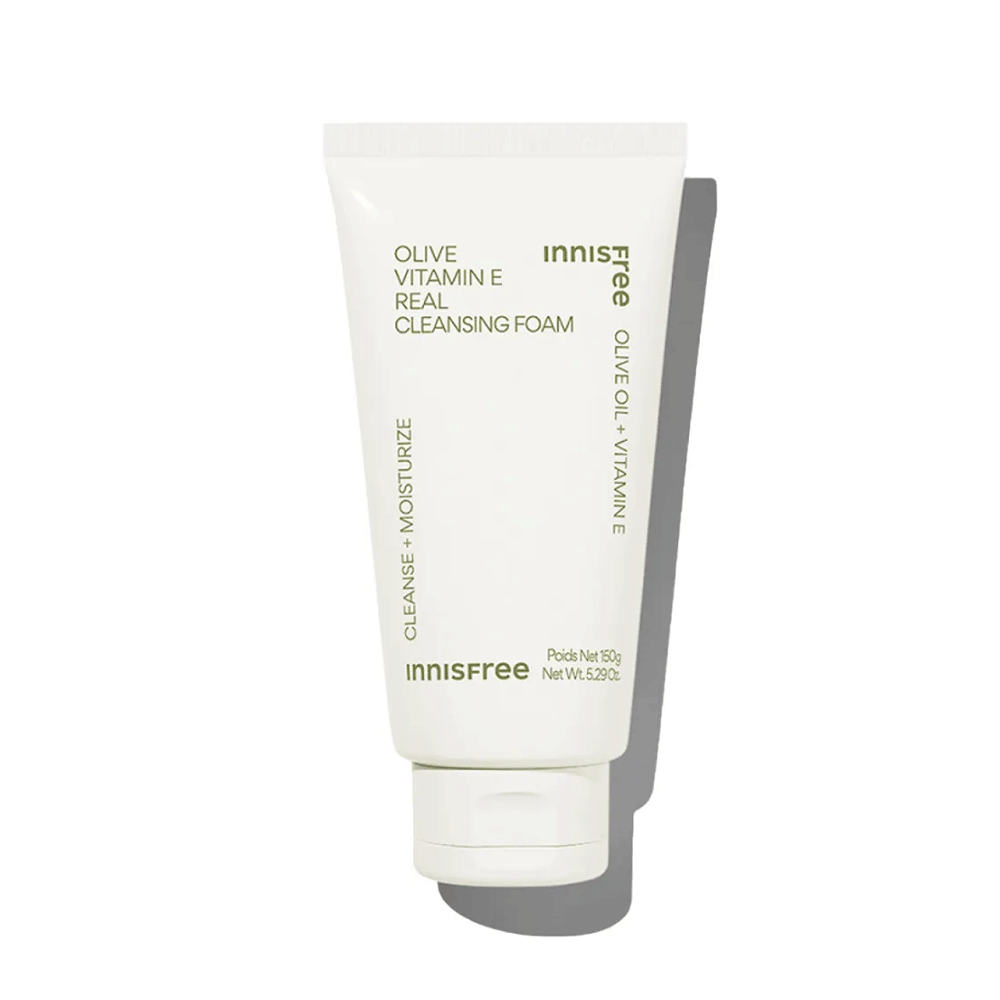 Innisfree Olive Vitamin E Real Cleansing Foam 150g - KLO