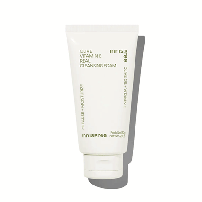 Innisfree Olive Vitamin E Real Cleansing Foam 150g - KLO