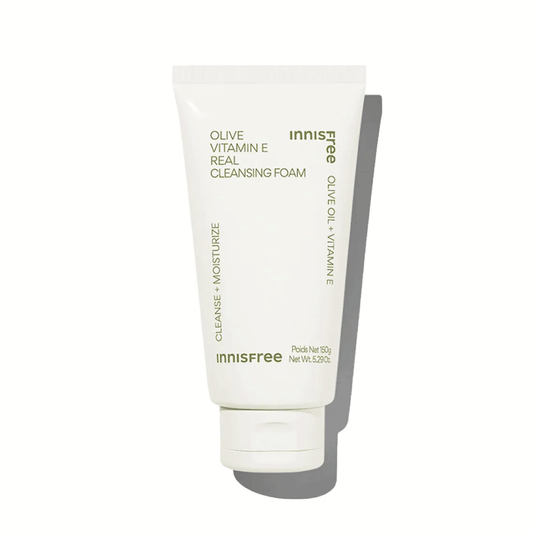 Innisfree Olive Vitamin E Real Cleansing Foam 150g - KLO