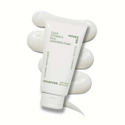 Innisfree Olive Vitamin E Real Cleansing Foam 150g - KLO