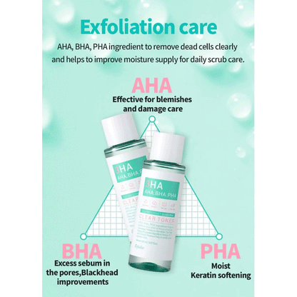 esfolio 3HA Clear Toner 150ml - DODOSKIN